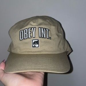 Obey Beige Hat